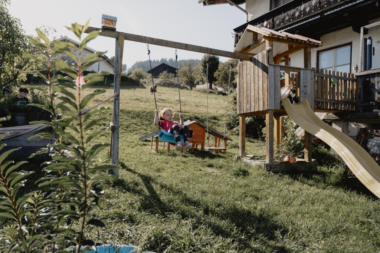 Knollgut Ferienwohnung Buchberg Goldegg Esterno foto